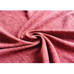 Elastic Dri Fit Sportswear 160CM Melange Effect Fabric