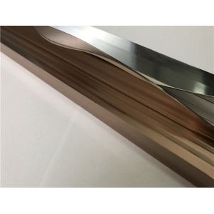 Shining Polishing Finish Aluminium Extrusion Profiles / Aluminum Profile For