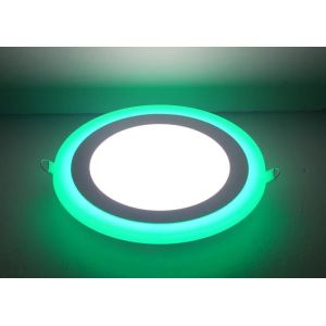 IP44 6 + 3W 12 + 6W 18 + 6W Dimmable LED Panel Light For Exhibition Hall