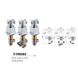 Bathtub mixer,Faucet,cold/hot water basin tap T-1903A5