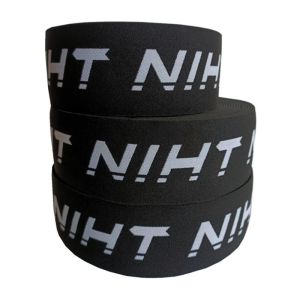 Garment Knitted Jacquard Elastic Webbing Adjustable Elastic Straps 50m Roll