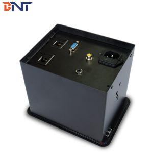 Conference Room AV Desktop Power Pop Up Sockets With Audio / Video / VGA