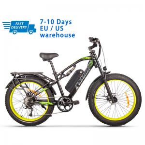 China US EU STOCK Ebike Full Suspension Mountain Bike Electric 1000w 750w 50kmh CYSUM M900 on sale