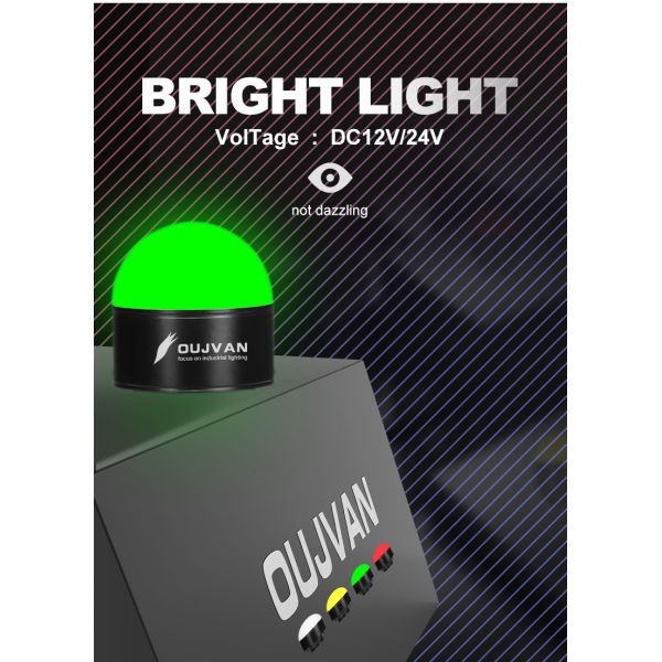 Mini Waterproof LED Indicator Lamp RYG Three Color 12V Stack Light Ce Approved