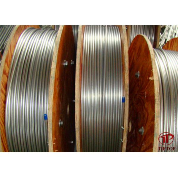 Buy Austenitic 3/8" OD UNS S31603 Control Line Coiled Tubing at wholesale prices