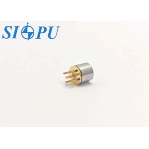 SMP Male RF Coaxial Connector – Limited Detent, Microstrip Type, PCB Solder