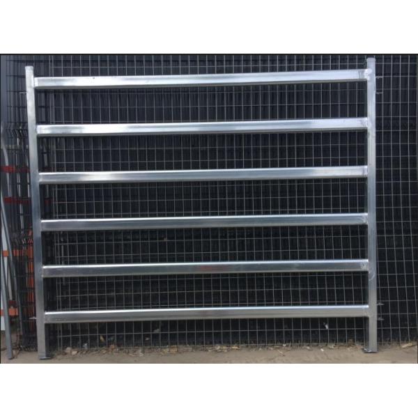 Safety Animal Livestock Fence Panels , Horse Corral Panels 2.1mL*1.8mH Size