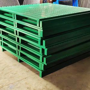 2 Way Entry Type Warehouse Steel Pallet Hot Dip Galvanized Heavy Duty metal