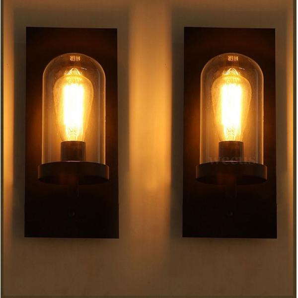 Buy Farmhouse Lighting Retro loft glass lamp industry vintage wall lights (WH-VR-28) at wholesale prices