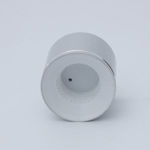 Plastic Custom Cosmetic Lotion Bottle Cap / Cylinder 28mm Screw Cap