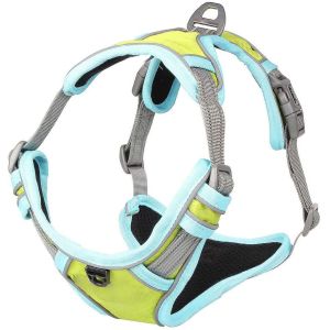 102cm Bust Walking Chest Strap Reflective Mesh Dog Vest Harness