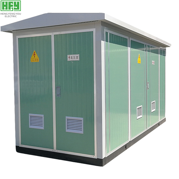 Electric transformer prefabricated combined substation box type modular integrated substation manufacturers in China
