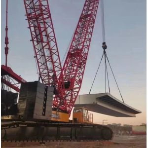 400t Crawler Crane with 300t Rated Loading Capacity