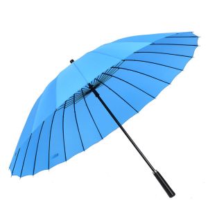 Rust Free Fiberglass Ribs Shaft Auto Golf Umbrella