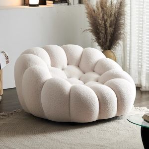 OEM Compressible Lazy Leisure Pumpkin Sofa Chair Foam Back For Lying And