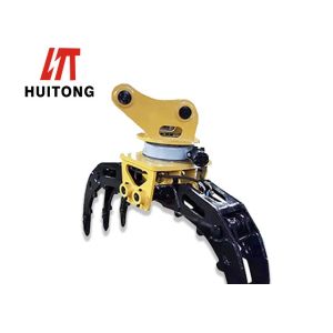 Mini Excavator Wood Grapple For Kato HD250 HD400