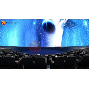 Customized 2 Seats 4D Cinema Equipment For Shopping Mall Movie Power Environment