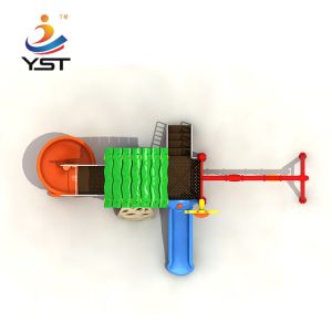 Recycling Childrens Garden Slide Linear Polyethylene Childrens Plastic Slide