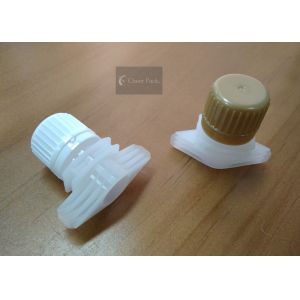 China Security Seal Screw Baby Food Pouch Tops Plastic Injection Moulding For Doypack on sale