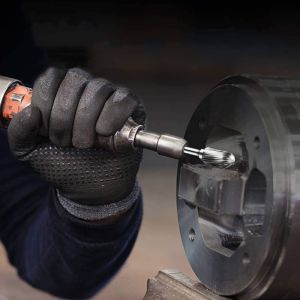 8PCS 3mm 6mm Shank Diameter Bidentate Pattern Wood Drilling Titanium Coated