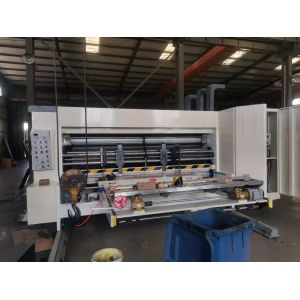 Pizza Carton Box 380v Printer Slotter Die Cutter Machine