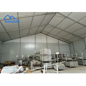 PVC Fabric Heavy Duty Marquee Tent Large Permanent Tent Fire Resistant Uv