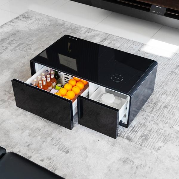 Smart Furniture Design Multifunctional Refrigerator and Coffee Table with 2