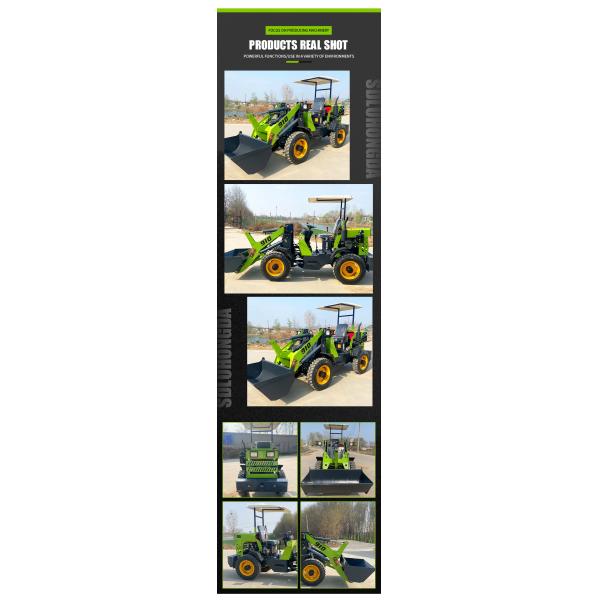 Four-wheel Drive Diesel Loader New Brand Front Wheel Loader Wheel Loader for Sale