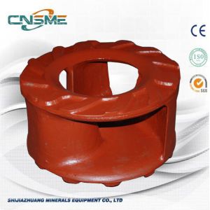 3- Vane Closed Gravel Pump Impeller Hard Metal ASTM A532 Material for Sand