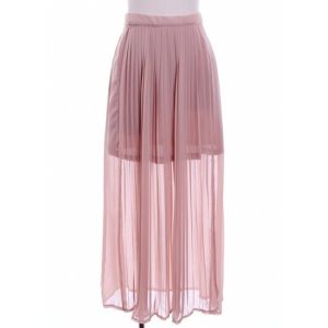Quality Simple Long Chiffon Womens Summer Skirts Casual And Custom Made for sale