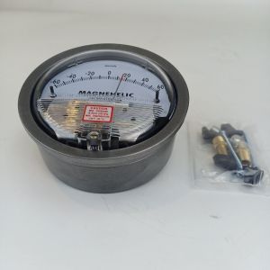 60pa Aluminium Micro Differential Air Pressure Gauge