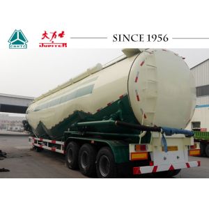105 CBM Bulk Cement Tanker Trailer High Durability For Carrying Mineral Power