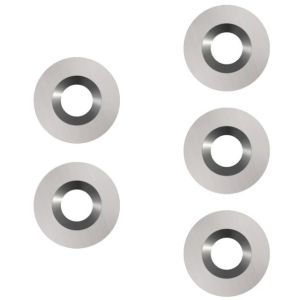 15mm Round Carbide Cutters Inserts Knifes Indexable with Screws For DIY Wood Turning Finisher Hollower Tools