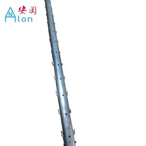 China 3mm 2.4 Meter U Shaped Metal Grape Stakes on sale