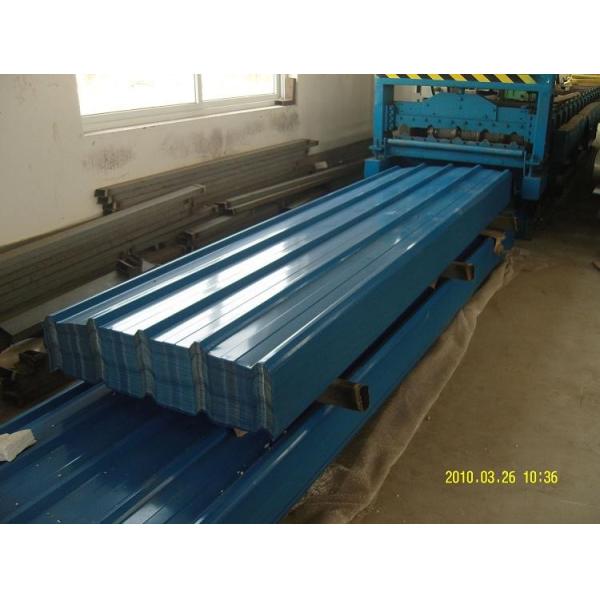 Buy Fabricated Fireproof Metal Roofing Sheets Coated High Strength at wholesale prices