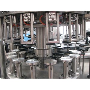 Beer / Beverage Glass Bottle Filling Machine , Automated Bottling Equipment