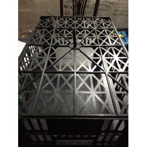 Disposable Fruit Crate Mould , Stackable Plastic Crate Mould Semi / Automatic