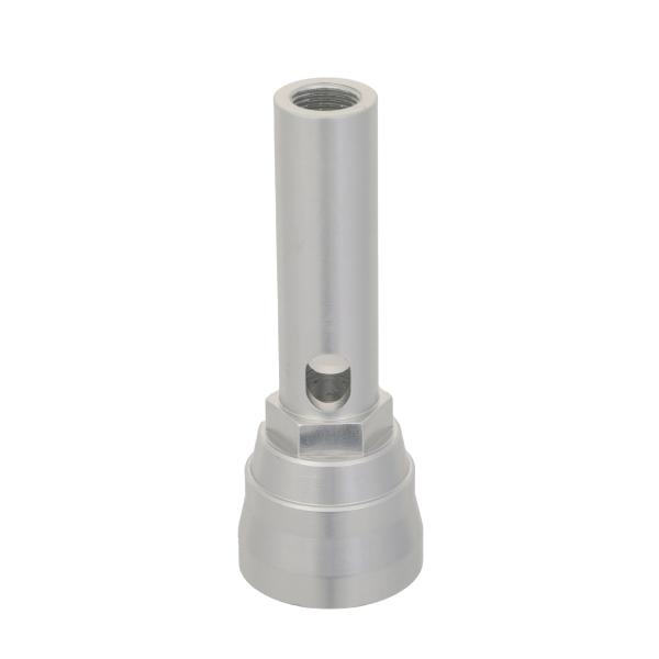 Polishing Surface Aluminium Turned Parts With Drilling Angle / Standard Chamfer