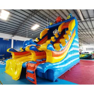 Animals 1000D Inflatable Bounce House Jumping Bouncer Slide