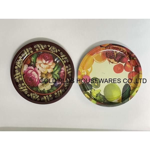 2024 hottest color tray &,45cm stainless steel fruit tray &BBQ tray ,hot in Middle East market