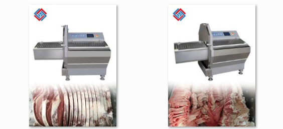 JY-36K Large Frozen Buffalo Meat Slicing Machine 1-30mm Adjustable For Commercial