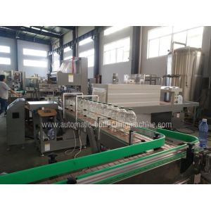 Rotary Liquid Bottle Filling Machine , Fully Automatic Mineral Water Plant
