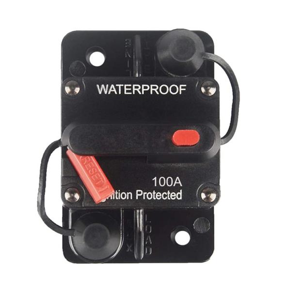 Buy 100 Amp Waterproof Circuit Breaker / Manual Reset Breaker Phenolic at wholesale prices