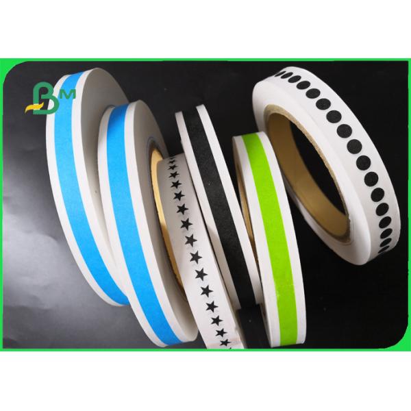 Food Safe Ink Colorful Printed Striped Food Grade Kraft Paper Roll 60gsm 120gsm 