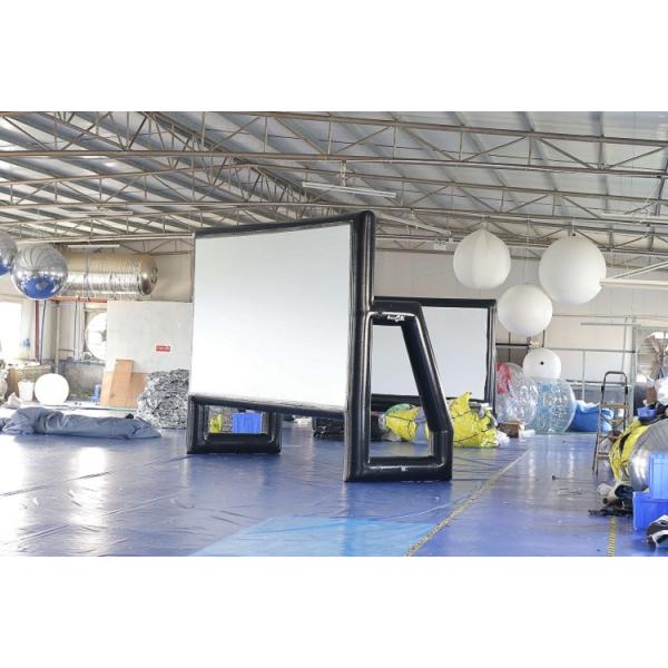 Blow Up Projector Screen Outdoor Airtight PVC Tarpaulin Inflatable Cinema Screen
