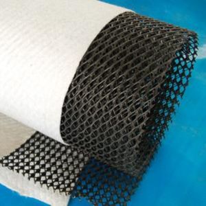 4m Width Black and White Environmentally Friendly Geocomposite Drain for