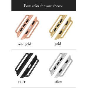 SS Watch Strap Adapters 38mm 40mm 42mm 44mm SGS Passed