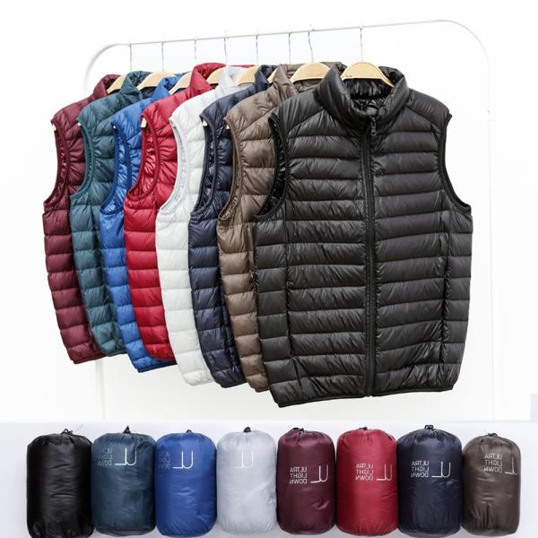 Wholesale Customs Logo Fashion Winter Lightweight Utility Gilet Casual Waistcoat