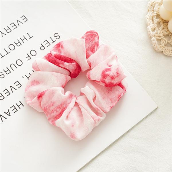 Spring/summer chiffon tie-dye hairband Headpiece cross-border decorative hair bands intestine hairband for women