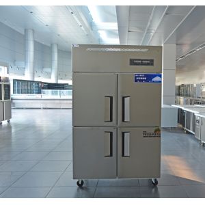 Commercial Vertical Stand Refrigerator Freezer -6 -15C Stainless Steel Kitchen